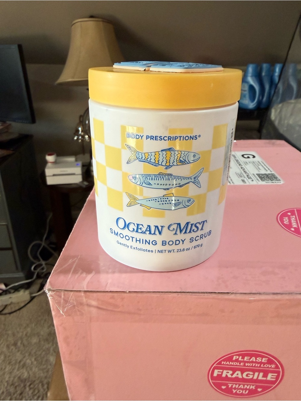 Ocean Mist Smoothing Body Scrub - Yellow
